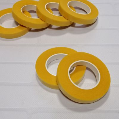 Тейп лента желтая 13 мм