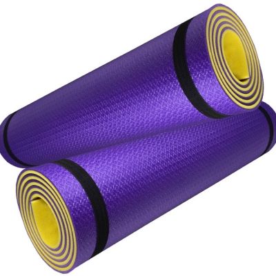 Туристический коврик Tourist 8 (желто-фиолетовый)