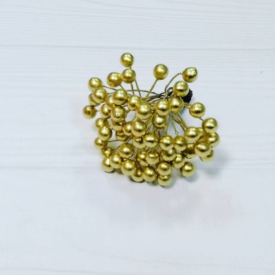 Глянцевые ягоды (тычинки) - золотая калина