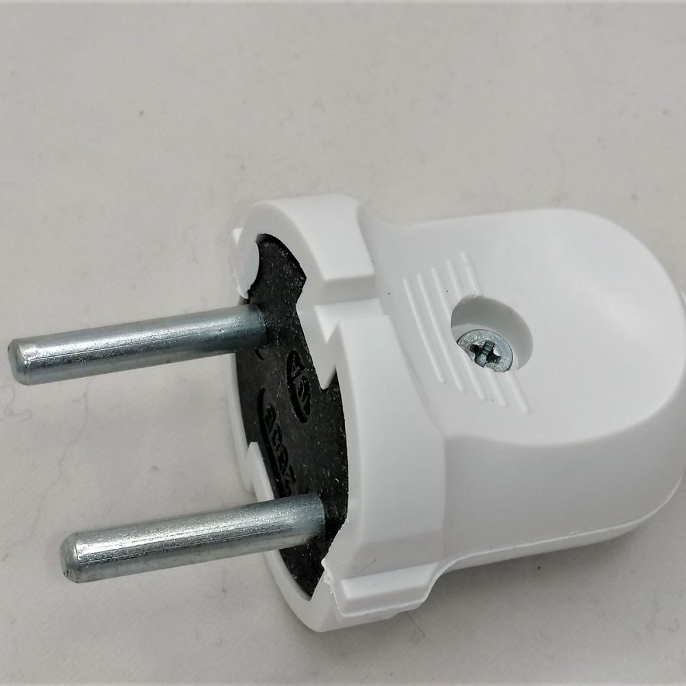 Вилка дзвіночок біла (з чорним вкладишем)