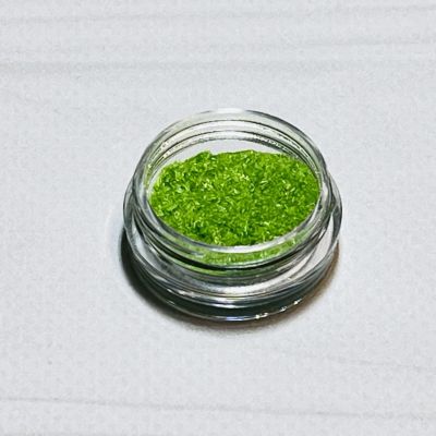 Зеленая флок-пудра