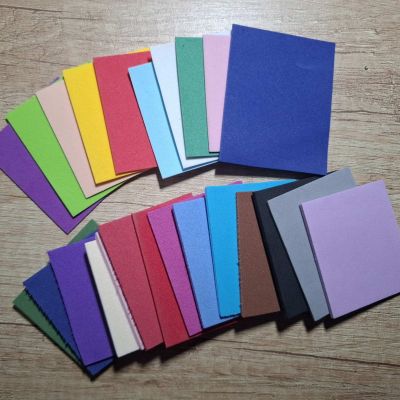 Образцы цветного рулонного фоамирана 1 и 2 мм